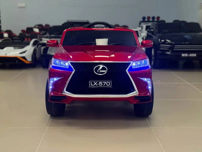 Детский электромобиль LX570, 12 В, красный, общий вид