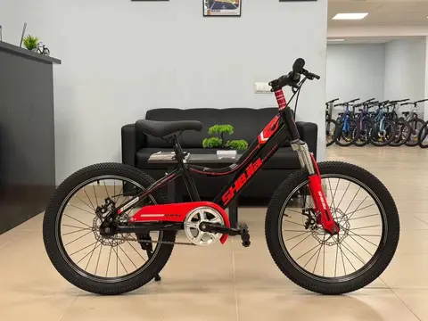 Детский горный велосипед, 20", чёрный, общий вид