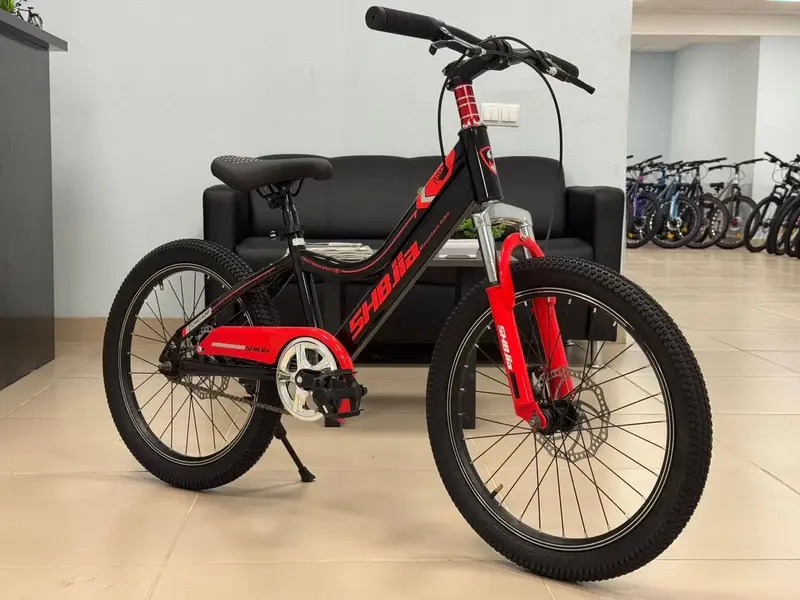 Детский горный велосипед, 20", чёрный, фото 2