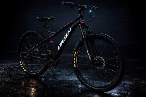 Горный велосипед, 29", чёрный, общий вид