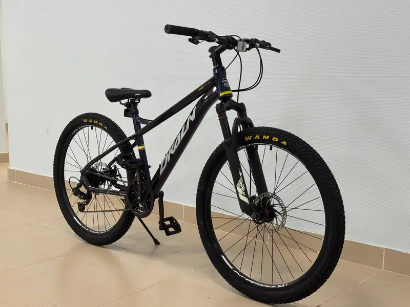 Горный велосипед DKALN 608, 26", чёрный, общий вид