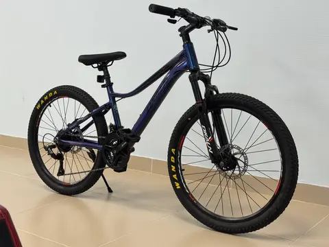 Горный велосипед DKALN 728 24, 24", синий, общий вид