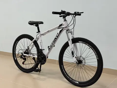 Горный велосипед KIMIKO K-601, 26", белый, общий вид