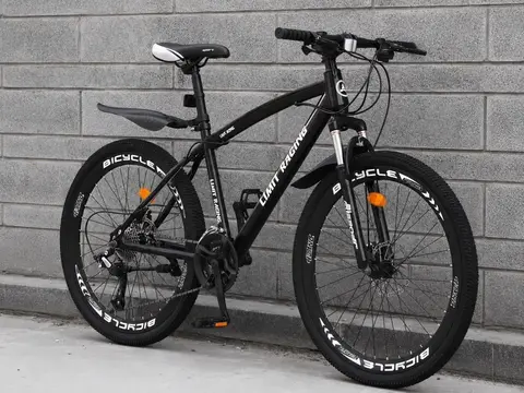 Горный велосипед, 26", чёрный, общий вид