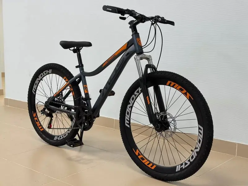 Горный велосипед MDS 030, 26", серый, общий вид