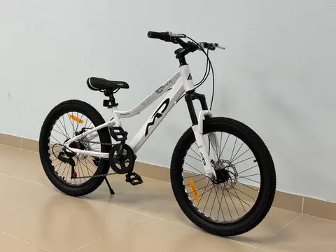 Горный велосипед MINGDI 661 22, 22", белый, общий вид