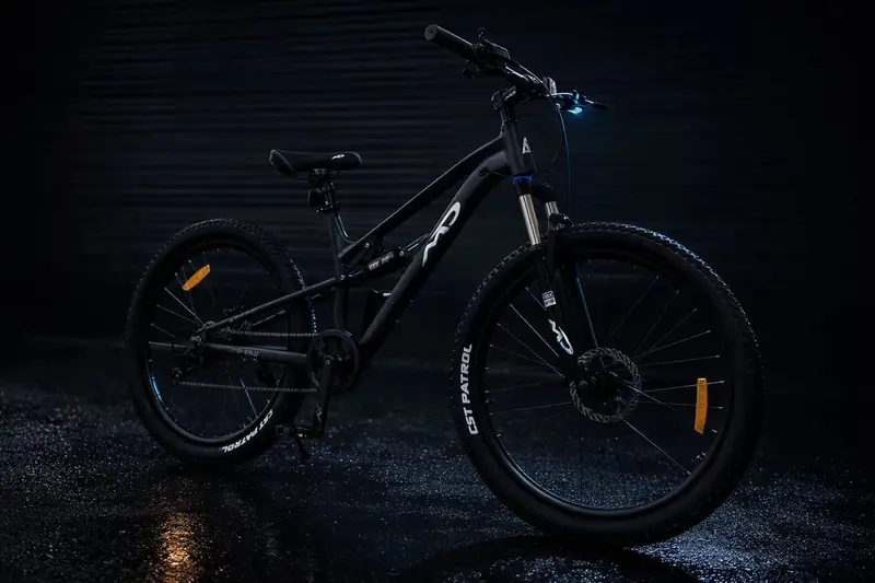 Горный велосипед MINGDI MD-650 26, 26", чёрный, общий вид
