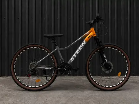 Горный велосипед, 26", оранжевый, общий вид