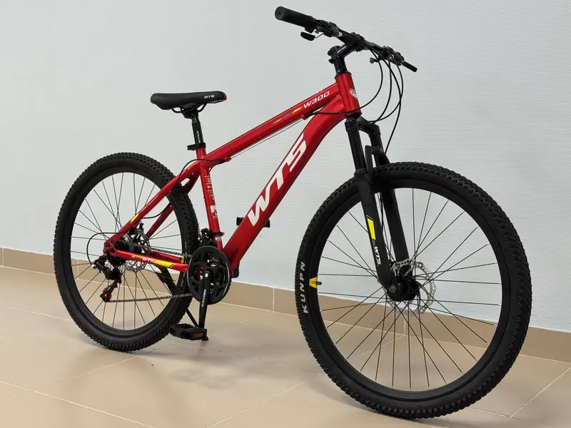 Горный велосипед WTS V9, 26", красный, фото 6